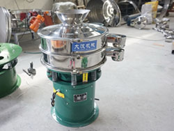 600型帶料斗，底框加高圓形篩