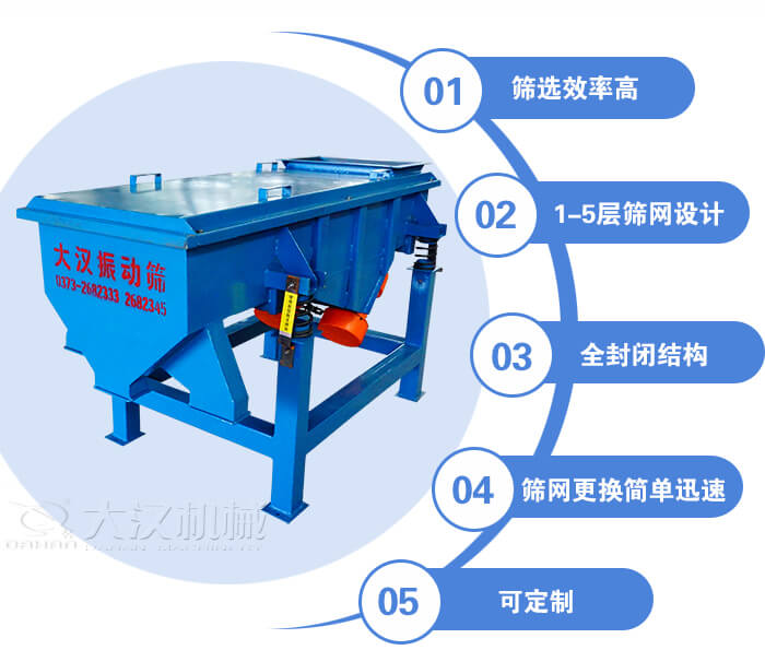 玉米篩選機(jī)特點(diǎn)：篩選效率高，1-5層篩網(wǎng)設(shè)計(jì)，全封閉結(jié)構(gòu)等。