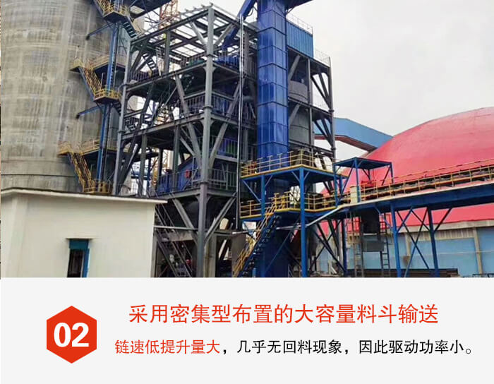 斗式提升機料斗的排列比較緊密可以防止回料現(xiàn)象的出現(xiàn)。