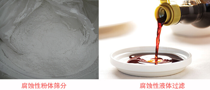 PP材質(zhì)塑料篩分機整機可篩分物料特性。